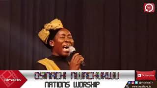 OSINACHI NWACHUKWU WORSHIP  NATIONS WORSHIP 2021 [upl. by Aynnek]