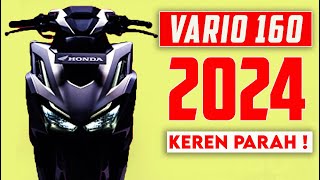 INIKAH VERSI VTEC ⁉️ 😱 REVIEW NEW VARIO 160 TERBARU 2024 ACTIVE RED 🔥  CELENGAN KOYAK [upl. by Necila]