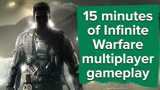 15 minutes of Infinite Warfare multiplayer gameplay [upl. by Tome]