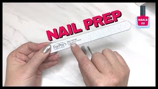 Nail Prep  NAILS 101  HILARY DAWN HERRERA [upl. by Ettenan]