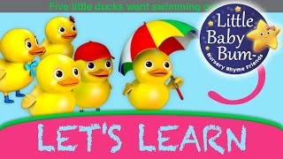 Lets Learn  Nursery Rhymes for Kids  Songs for Kids  Learn with Little Baby Bum [upl. by Ydnor]