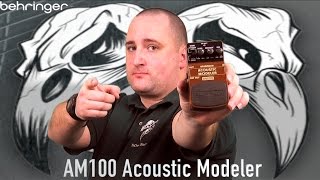 Behringer AM100 Acoustic Modeler [upl. by Attolrac334]