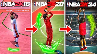 Using the BEST GREENLIGHT JUMPSHOT from EVERY NBA 2K [upl. by Essej]