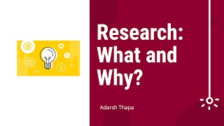 खोजरिसर्च  Learn Easy Way about Research Methodology Nepali Social Sciences Research Series [upl. by Frohman307]