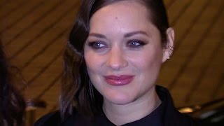 EXCLUSIVE Marion Cotillard arriving at 2017 Cesar Revelations event and in Paris [upl. by Nosydam]