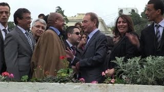 A Alger Delanoë évoque coopération et histoire [upl. by Llirrem648]