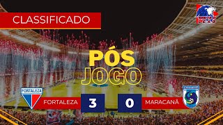 CLASSIFICADO FORTALEZA VENCE MARACANÃƒ E ESTÃ NA FINAL DO CAMPEONATO CEARENSE [upl. by Aynotahs]