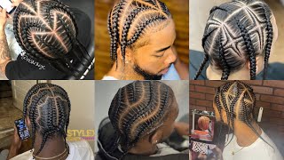 Top 20 Trending braids hairstyles for men  Men braids hairstyles 2022 Compilation [upl. by Liuka]