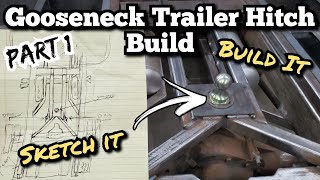 Gooseneck Trailer Hitch Custom Build Chevy Pickup Truck Part 1 Custom Heavy Duty BampW Turnover Ball [upl. by Ardena]