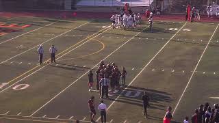 Orange High School vs Bergenfield High School Mens Varsity Football [upl. by Eimmac]