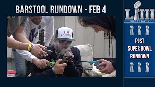 The NFL DRAGGED Dave Portnoy out of the Super Bowl  Barstool Rundown  February 4 2019 [upl. by Astrix193]