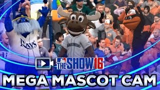 MLB The Show 16 Mascots  Did we get them all [upl. by Marko]