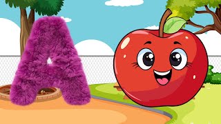 A Apple Song  Inspired By ABC song Gracies Corner  Nursery Rhymes  Kids Songs 65 [upl. by Randell]