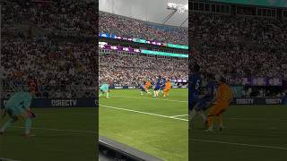 Our opening goal vs Chelsea 💪⚽️ realmadridontour [upl. by Nuahsyar]