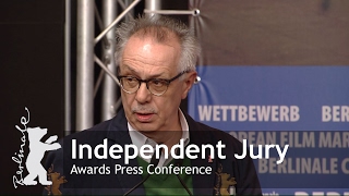 Independent Jury  Awards Press Ceremony Highlights  Berlinale 2017 [upl. by Leihcey]