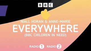 Niall Horan amp AnneMarie  Everywhere BBC Children In Need Official Lyric Video [upl. by Etiam]