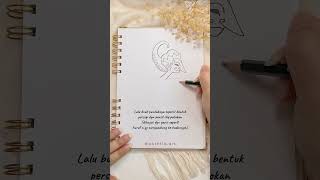 Tutorial Gambar Wayang Aesthetic cathfloart ​⁠​⁠ [upl. by Bundy]