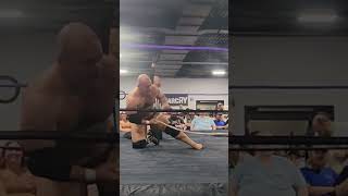 1 Called Manders hits two Lariats on Mad Dog Connelly prowrestling wrestling wwe aew nxt gcw [upl. by Maryn997]