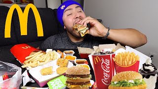 Massive McDonald’s Mukbang [upl. by Nairrad877]