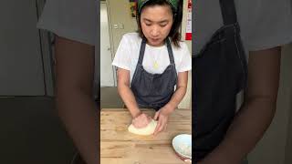 how to make dumpling dough 🥟 [upl. by Wanids668]