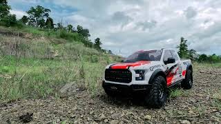 18 Giant Scale Traction Hobby Ford Raptor Off Road Adventure [upl. by Curr]