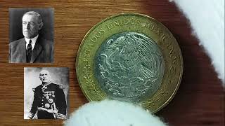 La increible historia detrás de esta moneda de 20 pesos ¡Tremenda invasión a México [upl. by Edgard]