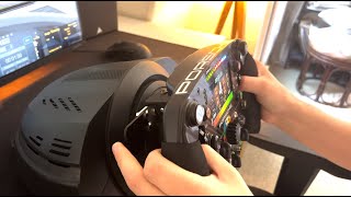 Magnetic shifters mod on Thrustmaster SF1000 wheel [upl. by Kutchins969]