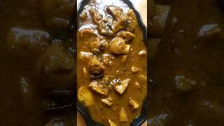 MUSHROOM CURRYyoutubeshorts food [upl. by Germayne]