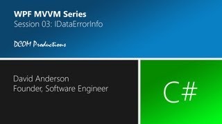 How to use IDataErrorInfo to validate a WPF Model in C [upl. by Tressa427]