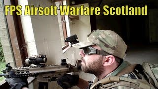 Airsoft War Explosive FPS HampK MP5 M4 CQB Battle Scotland [upl. by Deehahs823]