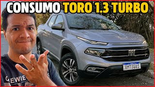 NOVA FIAT TORO 13 TURBO É BEBERRONA MESMO FIZ O TESTE REAL DE CONSUMO E ME ASSUSTEI [upl. by Iba648]