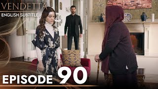 Vendetta  Episode 90 English Subtitled  Kan Cicekleri [upl. by Enicar730]