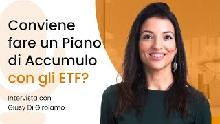 Come costruire un PAC con gli ETF con GiusyDiGirolamo  justETF Italia [upl. by Nicolle]