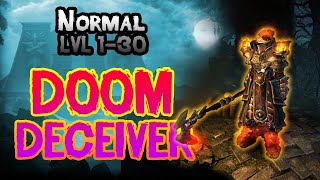 What rhymes with Doom MORE DOOM  Grim Dawn Deceiver build guide [upl. by Kingsly]