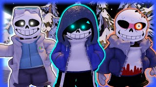 All Snowdin Characters Showcase Underground Showdown [upl. by Enilegna]