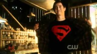 Smallville Season 10  Scion Conner Wears The Black amp Red S Shirt [upl. by Bradlee]