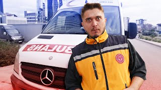 AMBULANS ŞOFÖRÜ OLDUM  Hastalar yamuldu [upl. by Sada923]