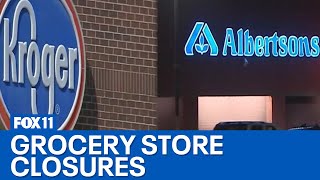 Kroger Albertsons stores would be sold under merger [upl. by Sung515]