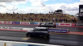 Mini GP vs Mini R56 jcw [upl. by Anibor917]