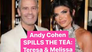 Andy says THIS about Teresa amp Melissa at WWHL party last week [upl. by Jennilee413]