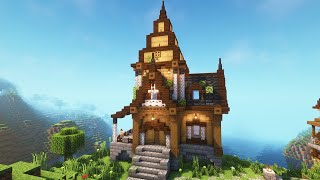 Minecraft  Medieval Weaponsmith House  Minecraft Tutorial [upl. by Ducan]