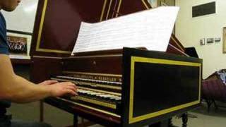 JS Bach The Art of Fugue  Contrapunctus 9 harpsichord [upl. by Eislehc724]