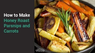 How to Make Honey Roast Parsnips and Carrots [upl. by Arec]