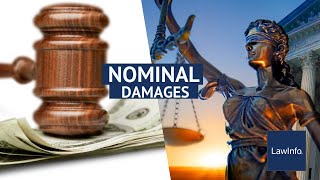 What Are Nominal Damages  LawInfo [upl. by Haily]