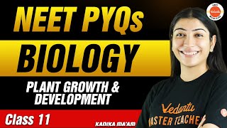 NEET PYQs for Plant Growth amp Development  Class 11 Biology  NEET 2024 [upl. by Nnylharas]