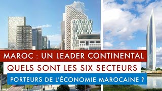 Maroc quels sont les 6 secteurs porteurs positionnant le pays en leader continental [upl. by Caren]