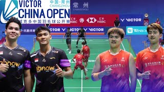 FikriMarthin INA VS LiangWang CHN  Round Of 16 Badminton China Open 2024 [upl. by Niatsirt]