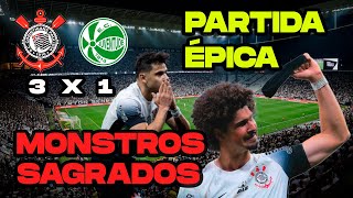 Melhores momentos Corinthians e Juventude pela Copa do Brasil [upl. by Malina]