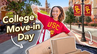 College MoveIn Day VLOG USC Sophomore Year Dorm Decorating  Mini Tour [upl. by Ddet968]