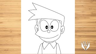 How to draw Suneo Step by step Easy Draw  Free Download Coloring Page [upl. by Ivgnout499]